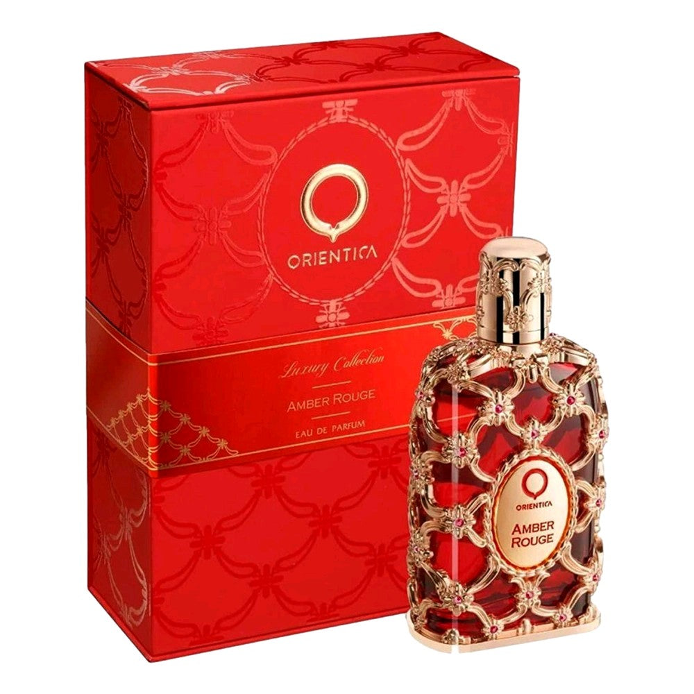 Bottle of Orientica Amber Rouge by Orientica, 2.7 oz Eau De Parfum Spray for Unisex